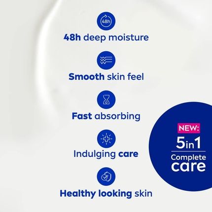 Nivea Express Hydration Body Lotion 250Ml Fast Absorbing Moisturizer For Dry Skin Deep Moisture Serum And Sea Minerals Smooth Skin 0.17G - Image 3