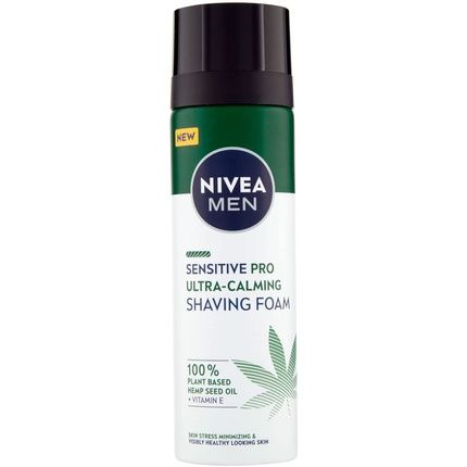 Nivea Men Sensitive Pro Beard Ultra Calming Shaving Foam 200Ml - Image 3