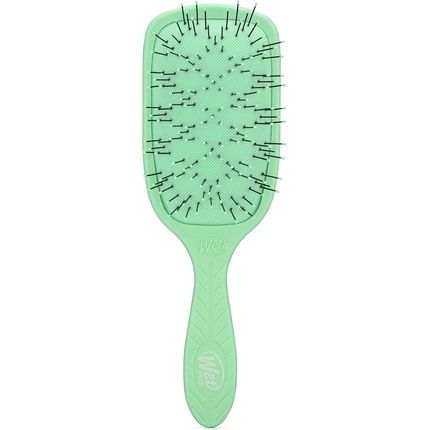 Wetbrush Go Green Paddle Detangler For Thick Hair With Intelliflex Bristles Green