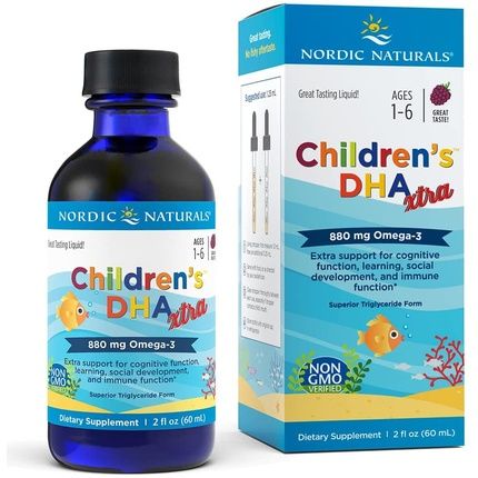 Nordic Naturals Children'S Dha Xtra Berry Punch Supplement 880Mg