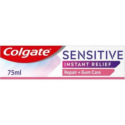 Colgate Sensitive Instant Relief Repair + Gum Care Toothpaste For Gum Restoration & Protection 75Ml