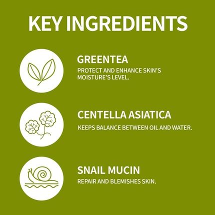 Coxir Green Tea Clear Emulsion 100Ml 3.38Oz To Soothe And Hydrate The Skin - Image 3