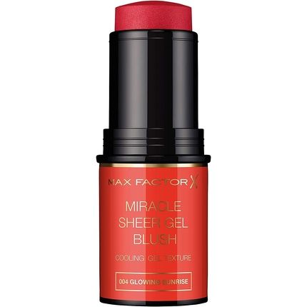 Miracle Sheer Gel Blusher Shade 004 Glowing Sunrise 8G.