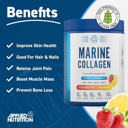 Applied Nutrition Marine Collagen Powder Hydrolysed Collagen Protein