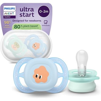 Philips Avent Ultra Start Orthodontic Soother For Newborns