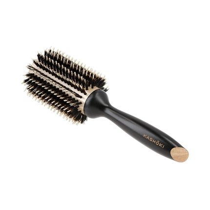 T4B Kashoki Natural Beauty Environmentally Friendly Ceramic And Wood Round Brush 38Mm