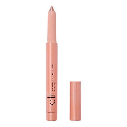 E.L.F. Cosmetics No Budge Shadow Stick Longwear Smudge-Proof Metallic Eyeshadow Rose Gold 0.056 Oz