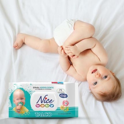 Nice Baby Talc 72 Pieces With Lid