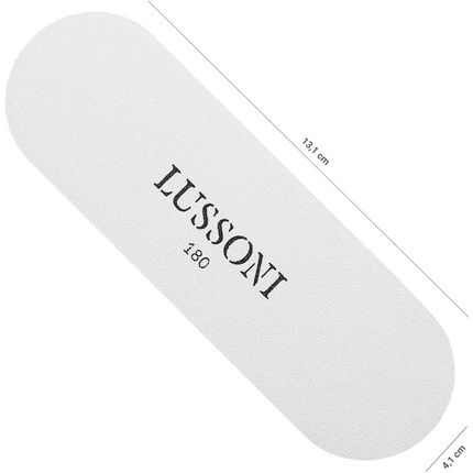 T4B Lussoni Professional Foot File With 30 Self-Adhesive Pedicure File Sheets 180 Grit