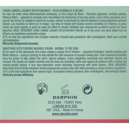 Darphin Ideal Resource Smoothing Radiance Cream 50Ml - Image 3