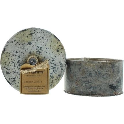 Bali Mantra Victorian Tin Round French Vanilla Candle 280G - Image 3