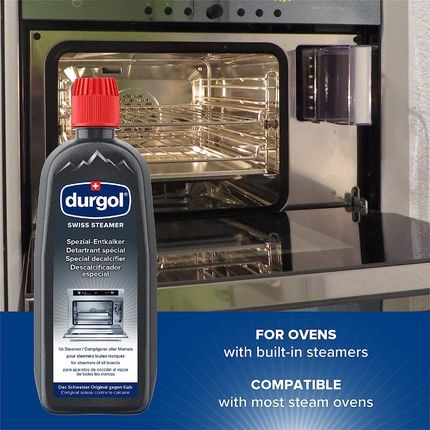 Durgol Swiss Steamer Descaler And Decalcifier For All Brands Of Steamer Ovens 16.9 Fluid Ounces