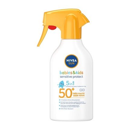 Nivea Sun Spray Babies & Kids Sensitive Protect Spf50+ 270Ml