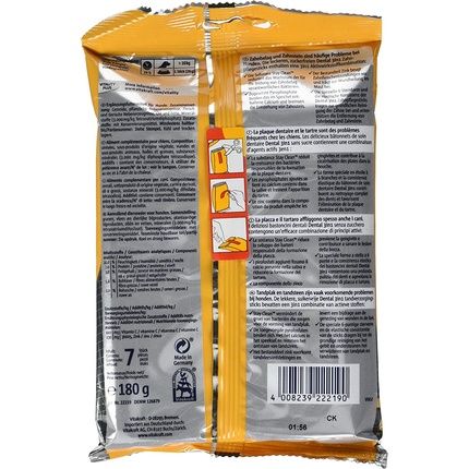 Vitakraft Dog Dental Care Snack Dental 3In1, M, From 10 Kg, 1X 7 Pc Medium-Sized And