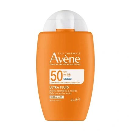 Avne Ultra Mat Fluid Photoprotector Spf 50 50Ml