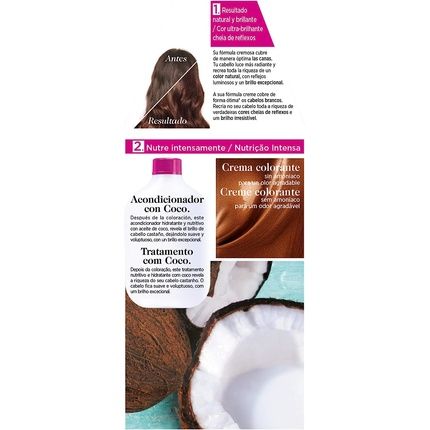 L'Oreal Casting Cream Gloss Hair Coloring 400 Brown - Image 3