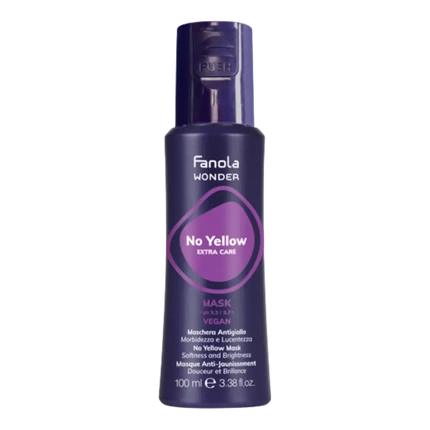 Fanola No Yellow Wonder Silver Shine Care Mask - 100Ml