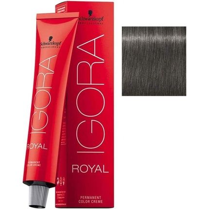 Schwarzkopf Igora Royal Permanent Hair Colour, No.6-12 Dark Brown Candre Ash 60Ml