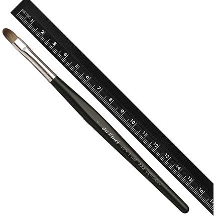 Da Vinci Vegan Synthetic Fibre Lip Brush Size 4 - Made In Germany - Image 3