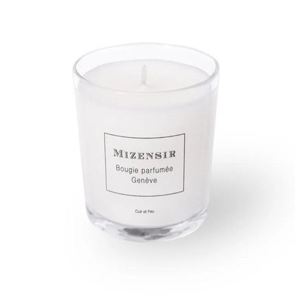 Mizensir Cuir Et Feu Scented Candle 90Ml