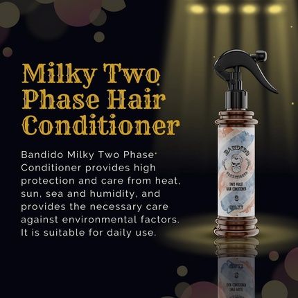 Bandido Two Phase Hair Conditioner Spray Detangling Nourishment And Repair 350Ml