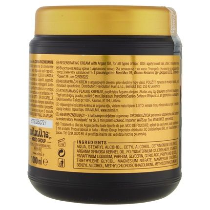 Mil Mil Argan Hair Cream 1L - Image 3