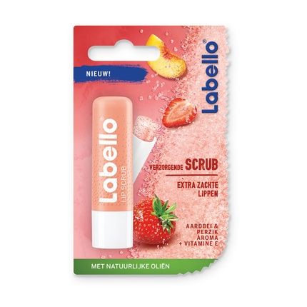 Labello Lip Scrub Strawberry / Peach 5.5Ml