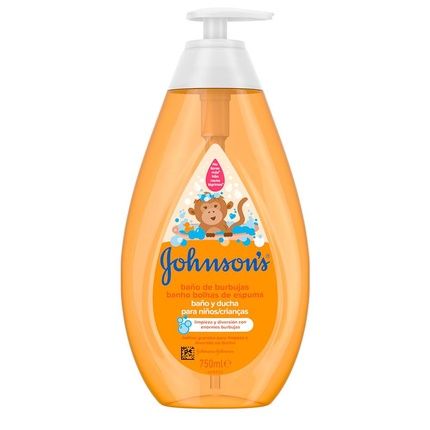 Johnson'S Baby Bubble Bath 750Ml Gentle And Fun Bathing Experience
