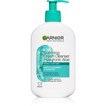 Garnier Hyaluronic Aloe Soothing Cream Cleanser 250Ml