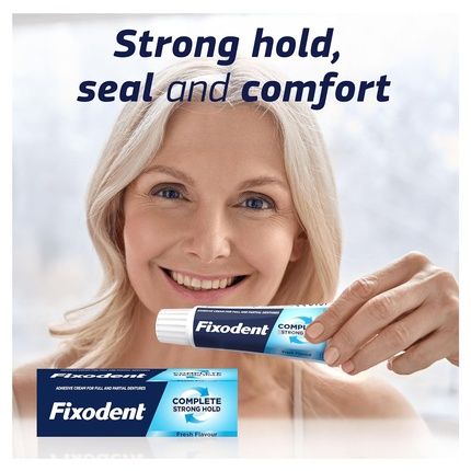 Fixodent Complete Denture Adhesive Fresh Flavor 47G