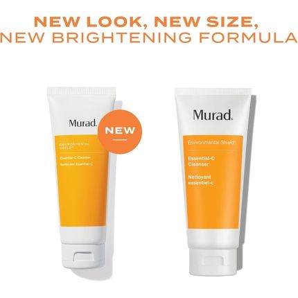 Murad Essential-C Cleanser Environmental Shield Foaming Face Wash Gel With Vitamin
