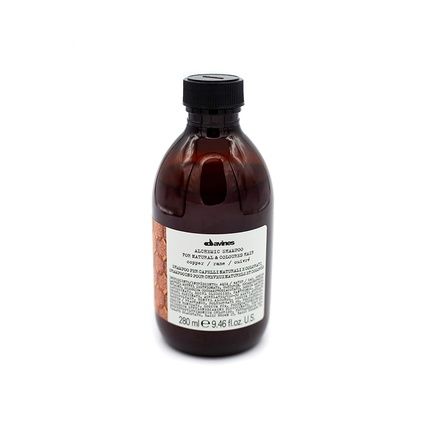Davines Alchemic Shampoo For Natural And Colored Hair 280Ml Copper - Image 3