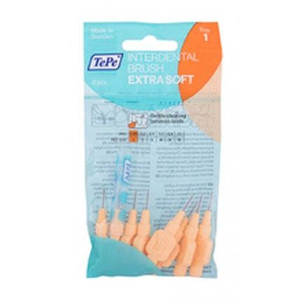 Tepe Interdental Brush Extra Soft 045 Mm Orange 8 Pieces