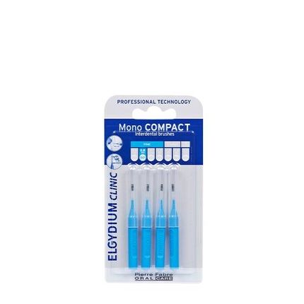 Elgydium Clinic Mono Compact Interdental Brush Blue Iso 1 4 Units