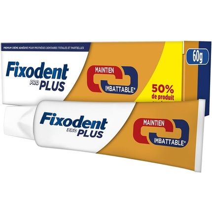 Fixodent Pro Plus Unbeatable Support 60G
