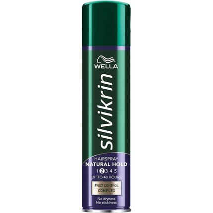 Wella Silvikrin Natural Hold Hairspray 400Ml Unscented