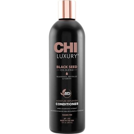 Chi Luxury Black Seed  Oil Moisture Replenish Conditioner 355Ml