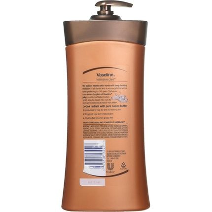 Vaseline Total Moisture Lotion 600Ml Cocoa Radiant Pump