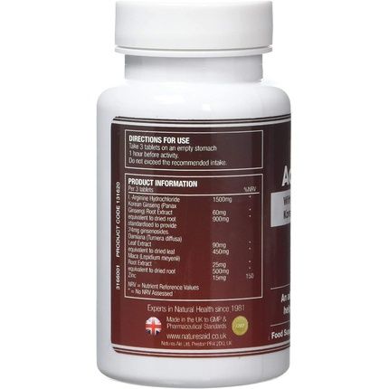 Natures Aid Active Man Tablets 60 Tablets - Image 3