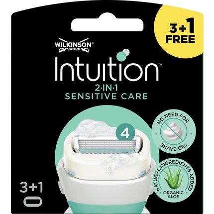Wilkinson Intuition Sensitive Care 2In1 Blades 31 For A Smooth Shave