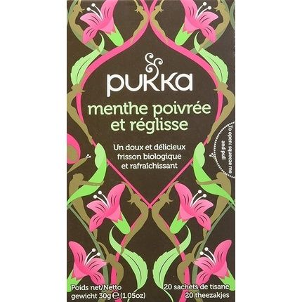 Pukka Infusion Licorice And Mint 20 Bags Organic 30G