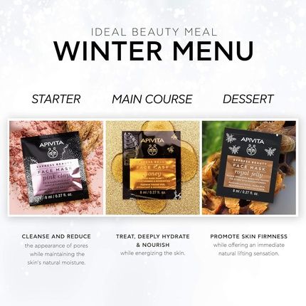 Apivita Express Beauty Face Mask With Honey Shea Butter & Sunflower Oil - Image 3