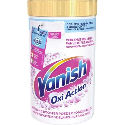 Vanish Oxi Action Wash Booster Powder Stain Remover For White Laundry 15 Kg