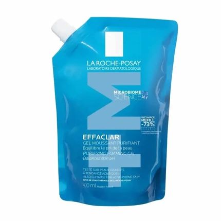 La Rocheposay Effaclar Purifying Foaming Gel Refill 400 Ml - Image 4