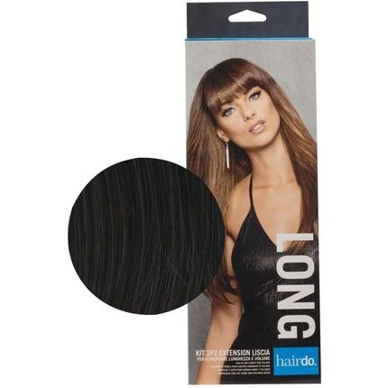 Hairdo Straight Dark Brown Extension 2X51Cm - Pack Of 2