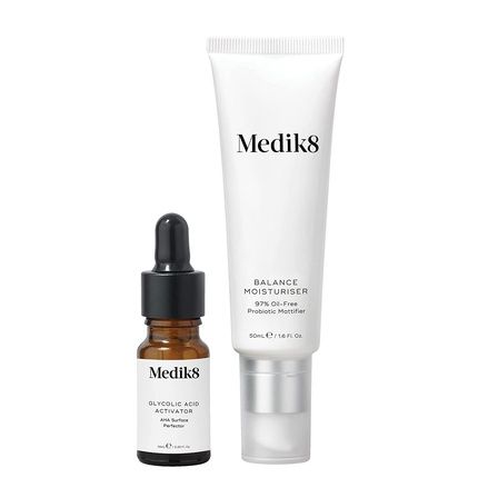 Medik8 Balance Moisturiser With Glycolic Acid Activator 50Ml