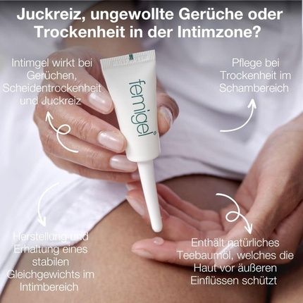 Australian Bodycare Femigel Natural Intimate Care For Itching, Dryness, Irritation And Unwanted Odors 7Ml - Pack Of 15