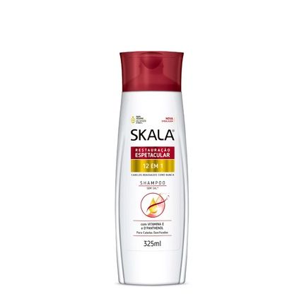 Skala Shampoo 12 In 1 325Ml Professional Hair Care