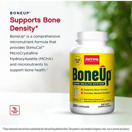 Jarrow Formulas Bone-Up 360 Capsules - Image 3