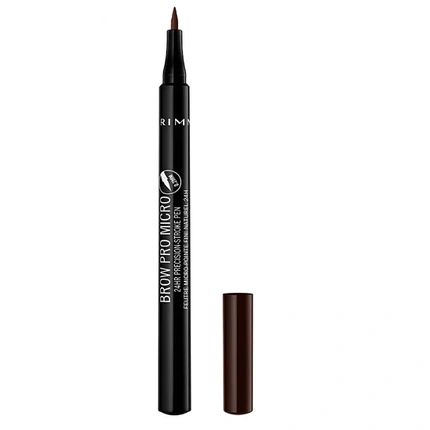 Rimmel London Brow Pro Micro 24Hr Precision Stroke Pen 1 Ml 004 Dark Brown